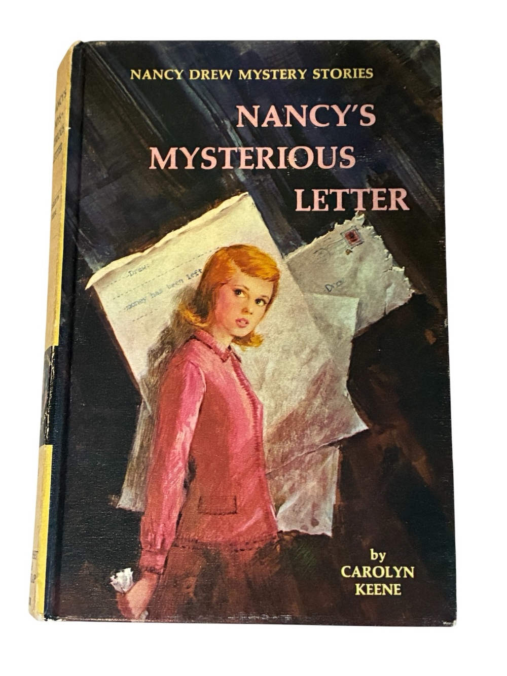 3/$15🎉 VINTAGE NANCY DREW ‘NANCY’S MYSTERIOUS LETTER’ CHAPTER BOOK